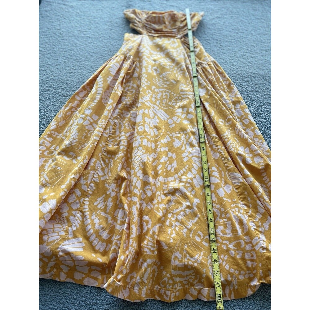 Anthropologie Mon Renn Maxi Dress Monarch Preppy Boho Summer Vacay Cotton Sz L - Picture 8 of 12